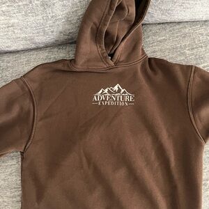 Zara Chocolate Brown Hoodie